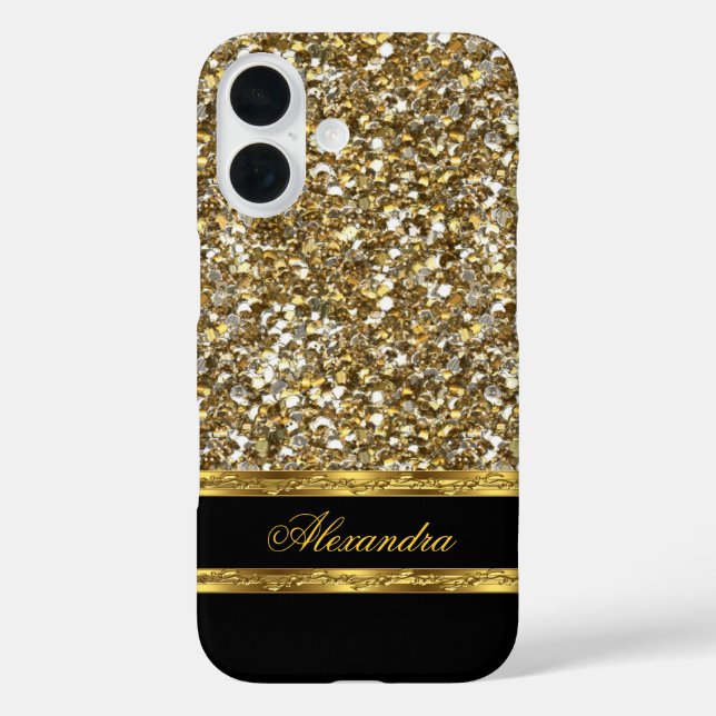 title_seo2 Brillo negro y dorado elegante (Reverso )