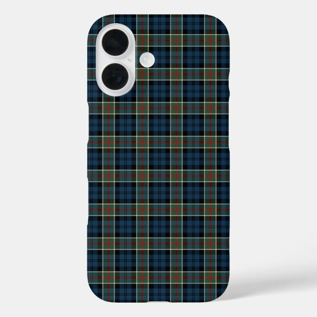 title_seo2 Clan Colquhoun Tartan Navy, Green y Red Plaid (Reverso )