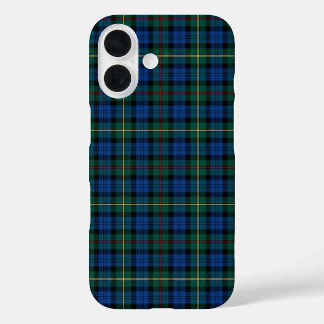 title_seo2 Clan MacEwan Tartan Royal Blue and Green Plaid (Reverso )