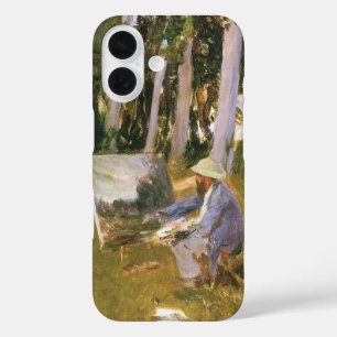 title_seo2 Claude Monet pintando, Borde de un bosque de Sarge