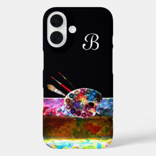 title_seo2 COLOR ARTISTA PALETTE MONOGRAM Negro