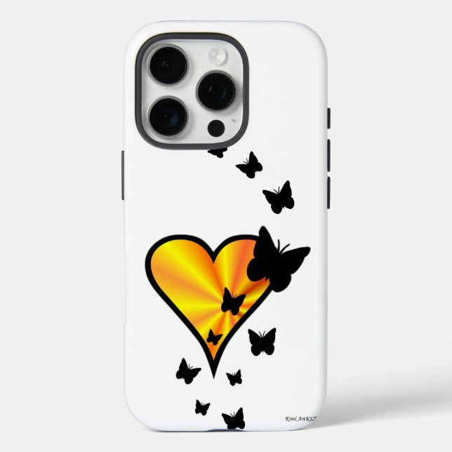 title_seo2 Corazón arcoiris y mariposa (Reverso )