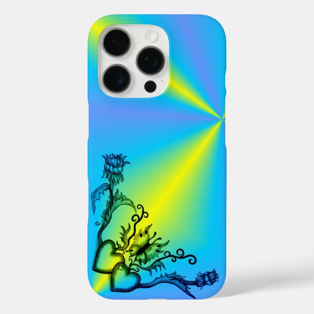 title_seo2 Corazón con flor y mariposa (Reverso )