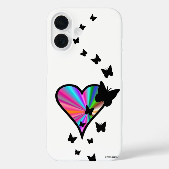 title_seo2 Corazón de Arcoíris y Mariposa (Reverso )