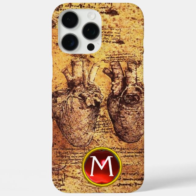 title_seo2 Corazón Y Sus Vasos De Sangre Parchment Gem Monogr (Reverso )