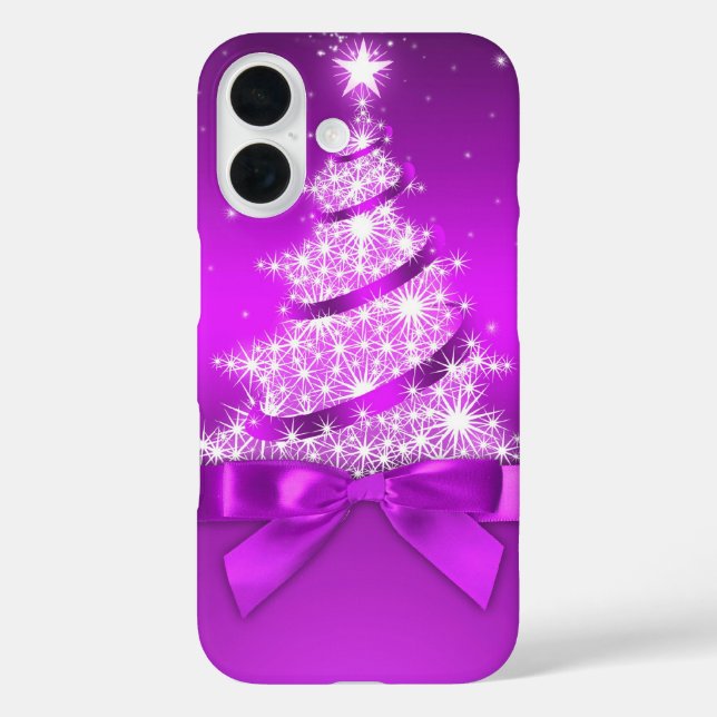 title_seo2 Cubierta de estuche para iPhone de árbol de Navida (Reverso )