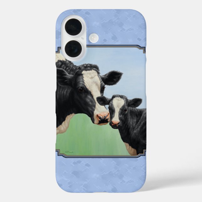title_seo2 Cute Holstein Calf & Cow Sky Blue (Reverso )