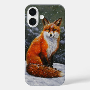 title_seo2 Cute Red Fox in Winter Snow