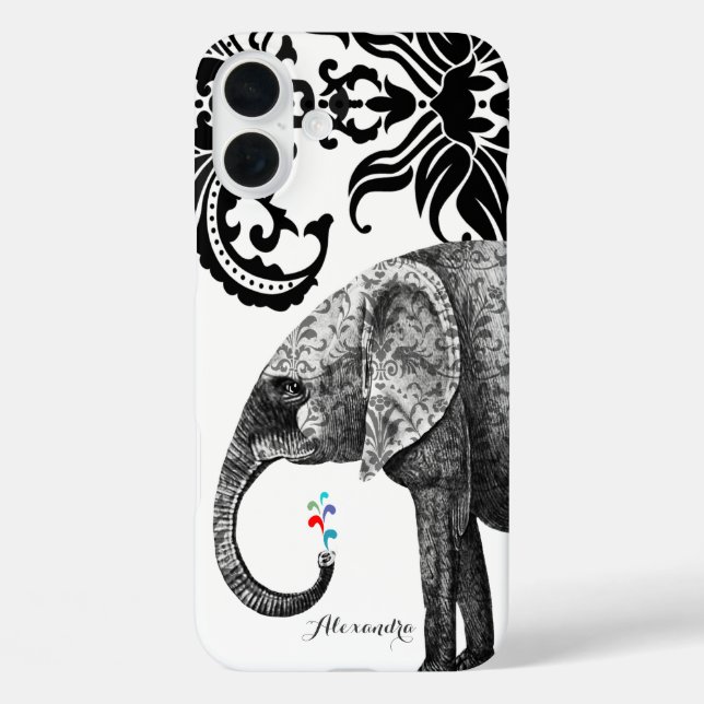 title_seo2 Damasco de Elefante Personalizado (Reverso )