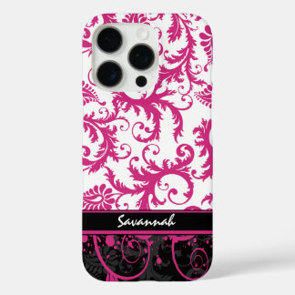 title_seo2 Damasco personalizado negro rosado