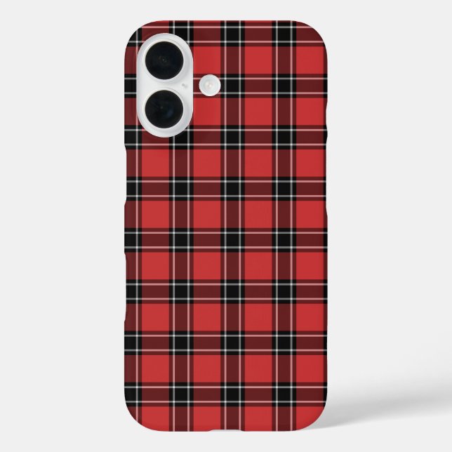 title_seo2 Distrito de Dunbar Tartán Red Scottish Plaid (Reverso )