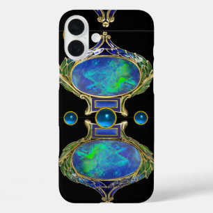 TITLE_SEO2 EFECTO OPAL VERDE AZUL ABSTRACTO CON GEMSTONES