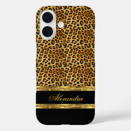 title_seo2 Elegante Leopardo Salvaje Negro y Dorado