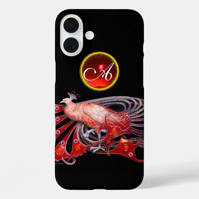 TITLE_SEO2 ELEGANTE PICOCA EN ROJO, RUBY MONOGRAM (Reverso )
