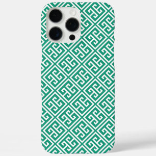title_seo2 Emerald Green Greek Key Pattern