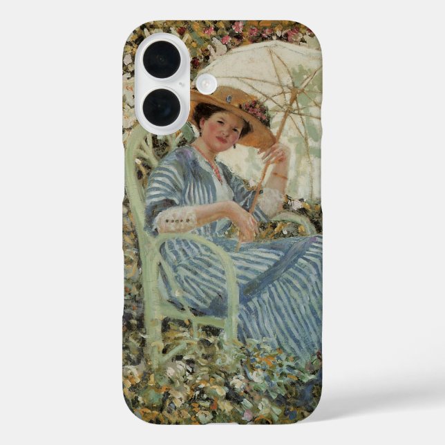 title_seo2 En el jardín, Giverny de Frederick Frieseke (Reverso )
