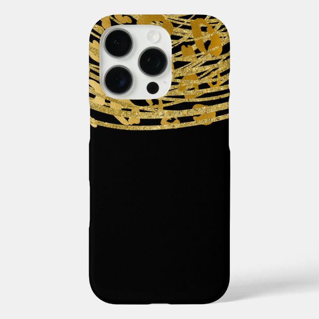 title_seo2 Estampado de Guepardo Glamour Dorado Estampado de  (Reverso )