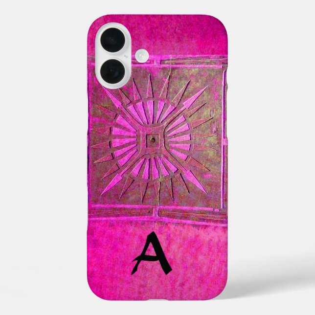 title_seo2 ESTRELLA DE MAÑANA rosa, negro de fucsia, monogram (Reverso )