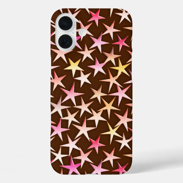 title_seo2 Estrellas satinadas, rosadas en chocolate (Reverso )