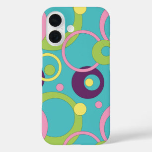 title_seo2 Estuche Funky Blue Circles Funda-Mate Phone