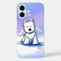 Estuche para iPhone KiniArt Angel Westie
