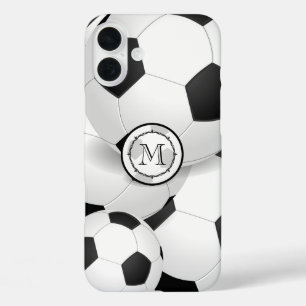 title_seo2 Estuche para iPhone Monograma Soccer Ball