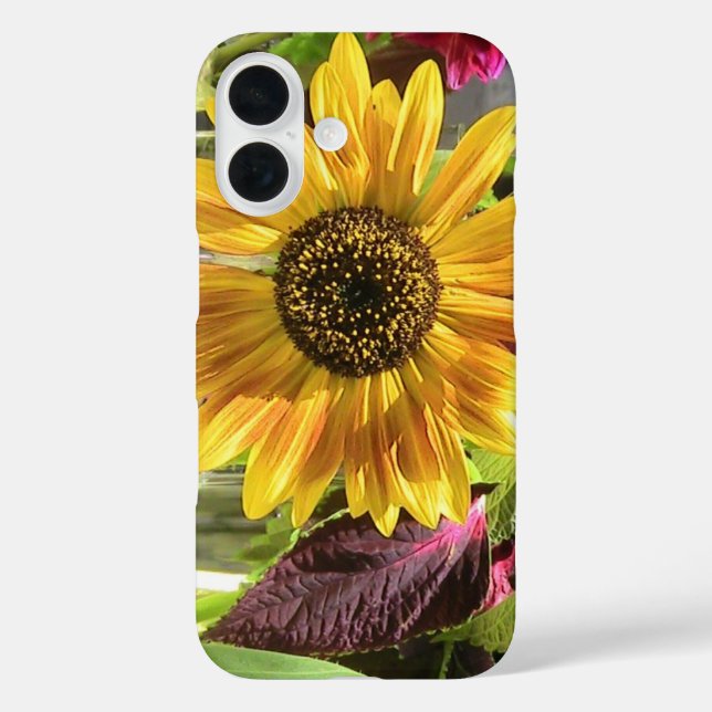 title_seo2 Estuche para iPhone Sassy Sunflower (Reverso )