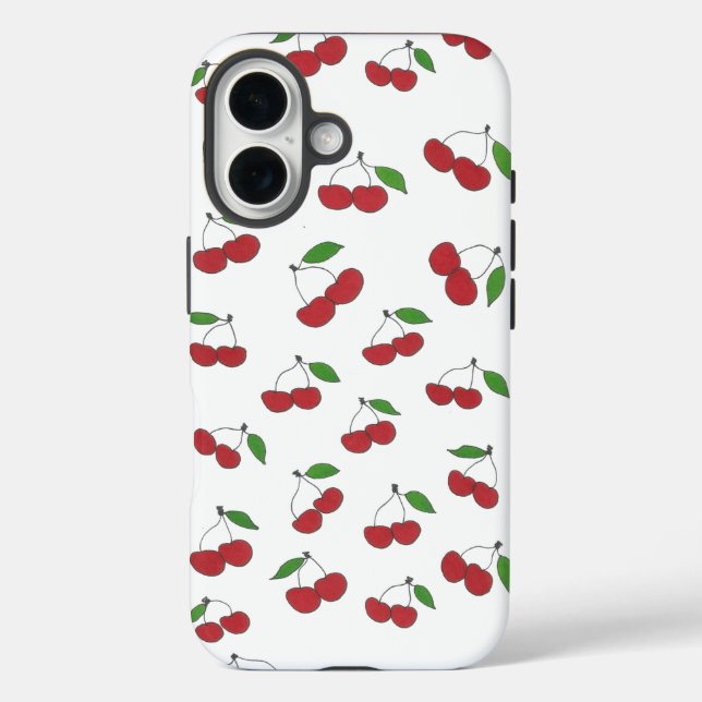 title_seo2 Estuche para iPhone Sweet Cherries (Reverso )