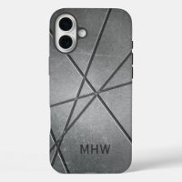 Estuches de teléfono monograma de personalizado de