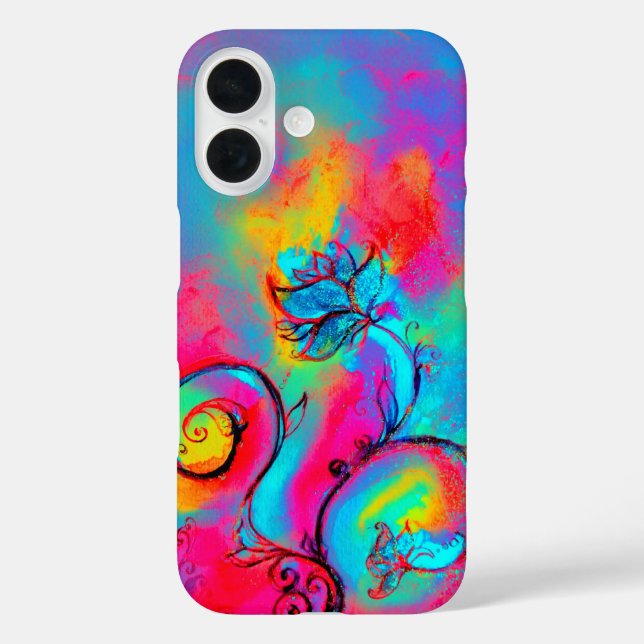 title_seo2 FLORES SIMILARES azul rosa amarillo (Reverso )