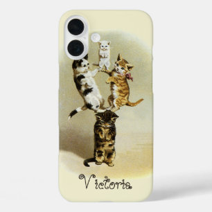 title_seo2 Gatos Gatitos Victorianos Lindos Antiguos Jugando,
