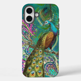 title_seo2 Gold Paisley Peacock & Feathers