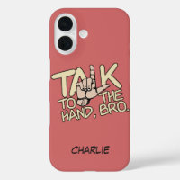 Hablar con el nombre personalizado de la mano