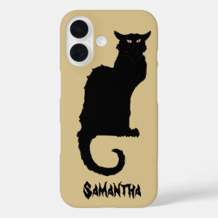 title_seo2 Halloween vintage, gato negro art nouveau espeluzn