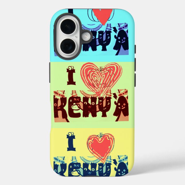 title_seo2 Imagen de arte pop de Kenya Travel Souvenir (Reverso )