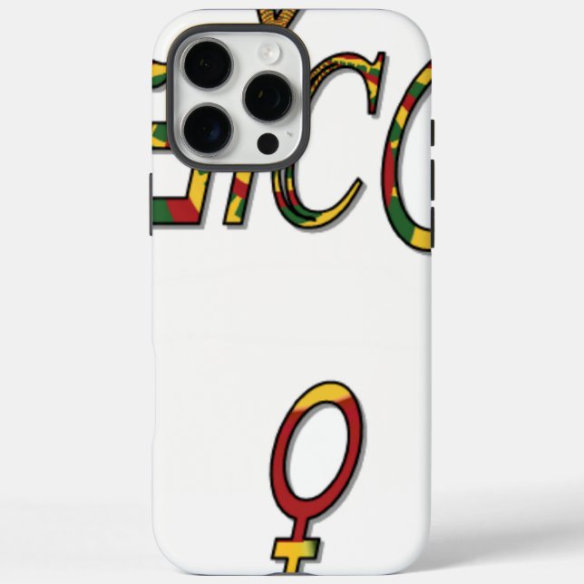 title_seo2 Impresión de arte "OFICIAL" de símbolo femenino in (Reverso)