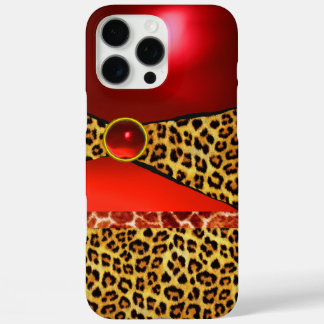 TITLE_SEO2 IMPRESIÓN GIRAFFE LEOPARD PIEL ROJO RUBY GEMSTONE