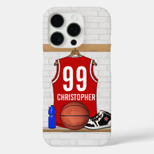 title_seo2 Jersey de baloncesto rojo y blanco personalizado