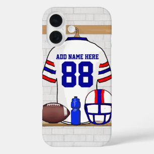 title_seo2 Jersey de Fútbol Azul Rojo Blanco Personalizado