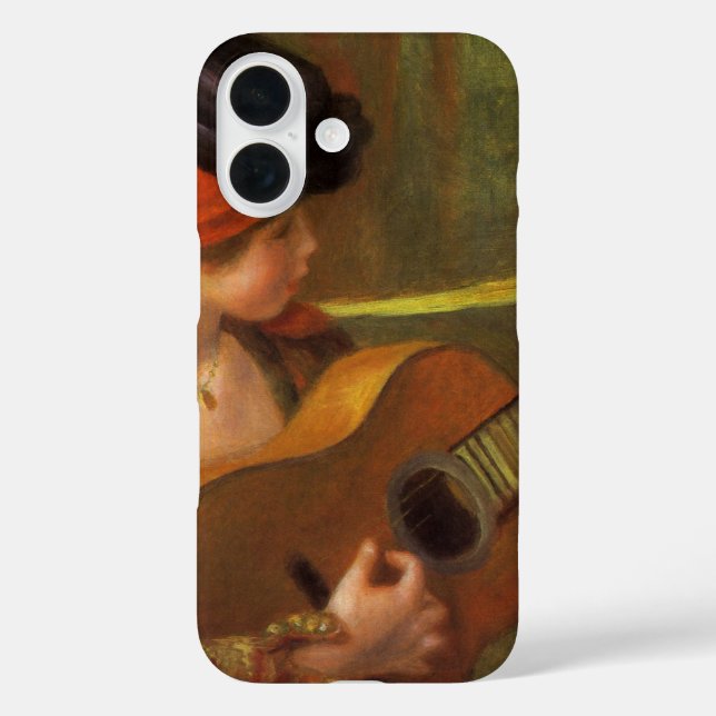 title_seo2 Joven española con guitarra de Pierre Renoir (Reverso )