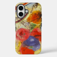 Kandinsky Black Strokes Resumen de pintura