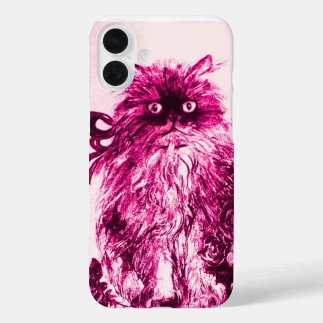 title_seo2 KITTEN CON ROSAS, Rosa Fuchsia Blanca (Reverso )