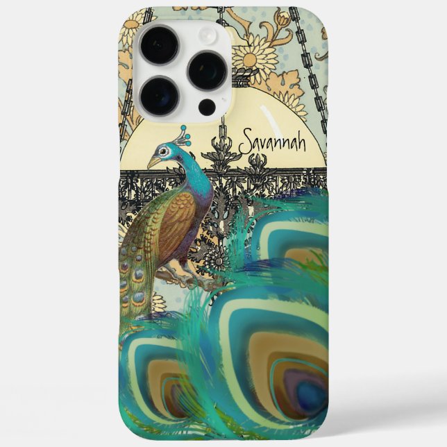 title_seo2 Lámparas de pavo real y plumas antiguas (Reverso )