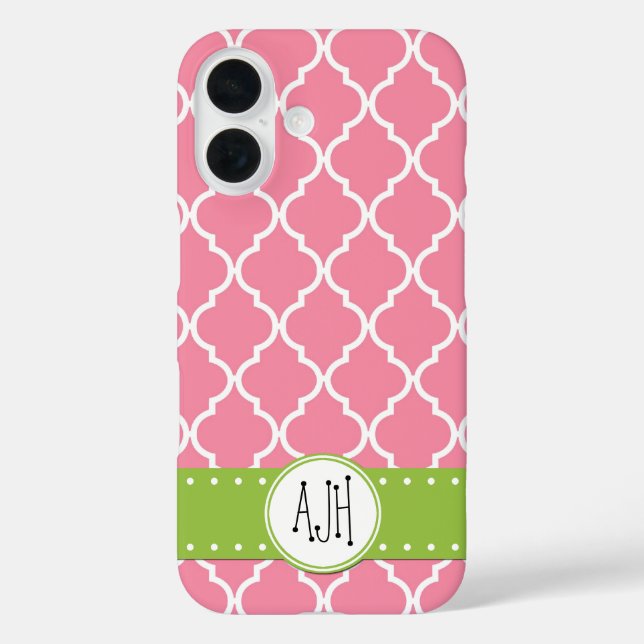 title_seo2 Laterotrabajo rosado, Quatrefoil, Trellis, Monogra (Reverso )
