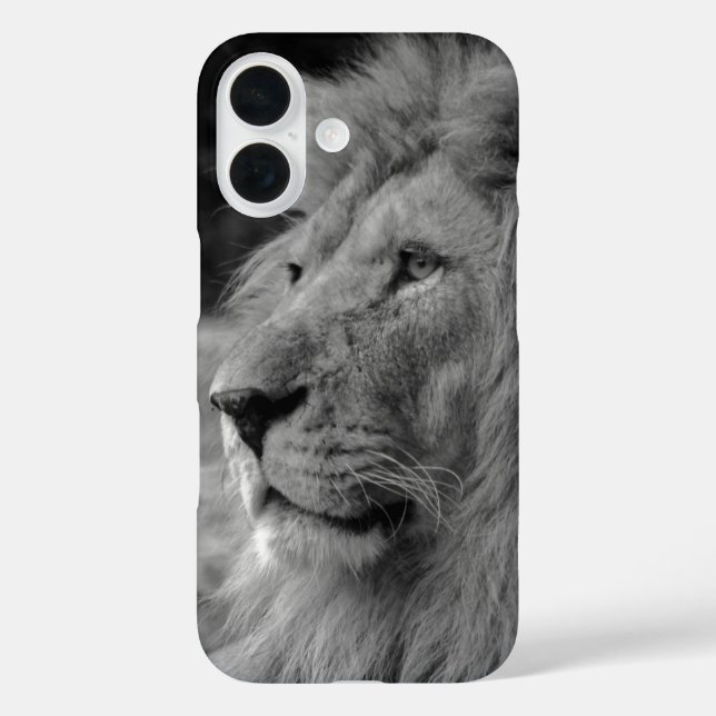 title_seo2 León blanco y negro - Animal salvaje (Reverso )