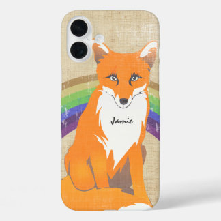 title_seo2 Lino impreso de arte retro Fox personalizado