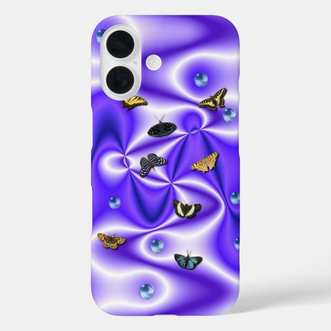 title_seo2 Mariposa y Perlas en seda morada (Reverso )