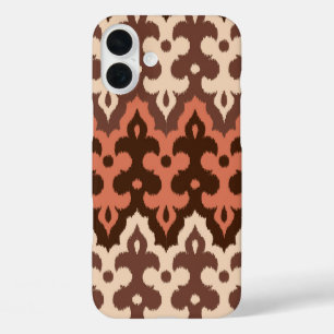 title_seo2 Marroquí Ikat Damask, Brown, Taupe & Rust