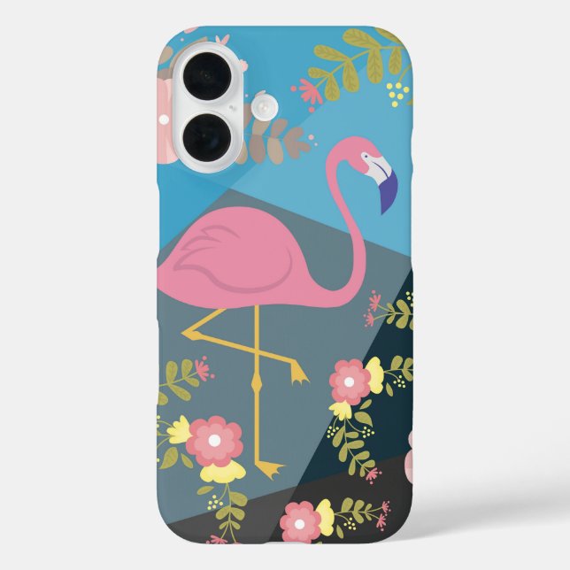 title_seo2 Moda de moda Guay Cute Girly rosa Floral Flamingo (Reverso )