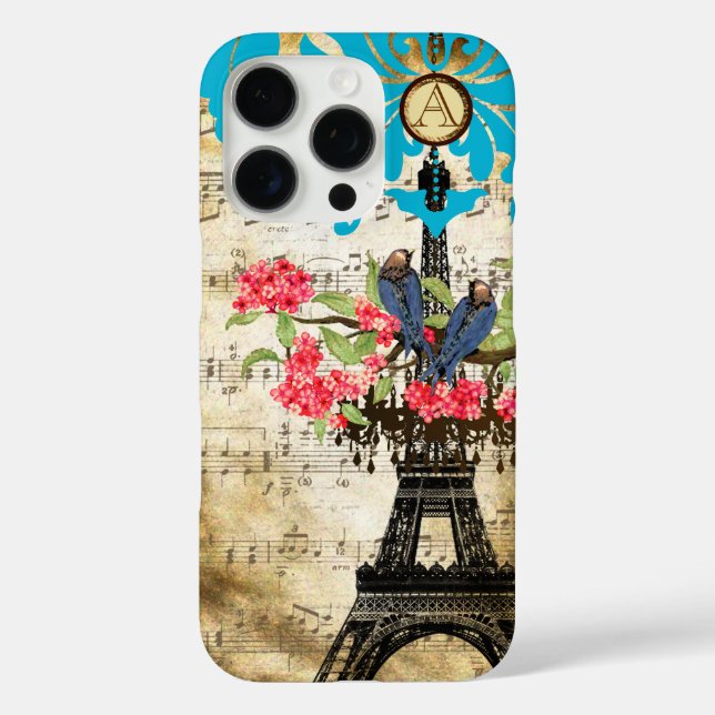 title_seo2 Monograma Cerezo Blossom Amor Lámpara de Aves (Reverso )